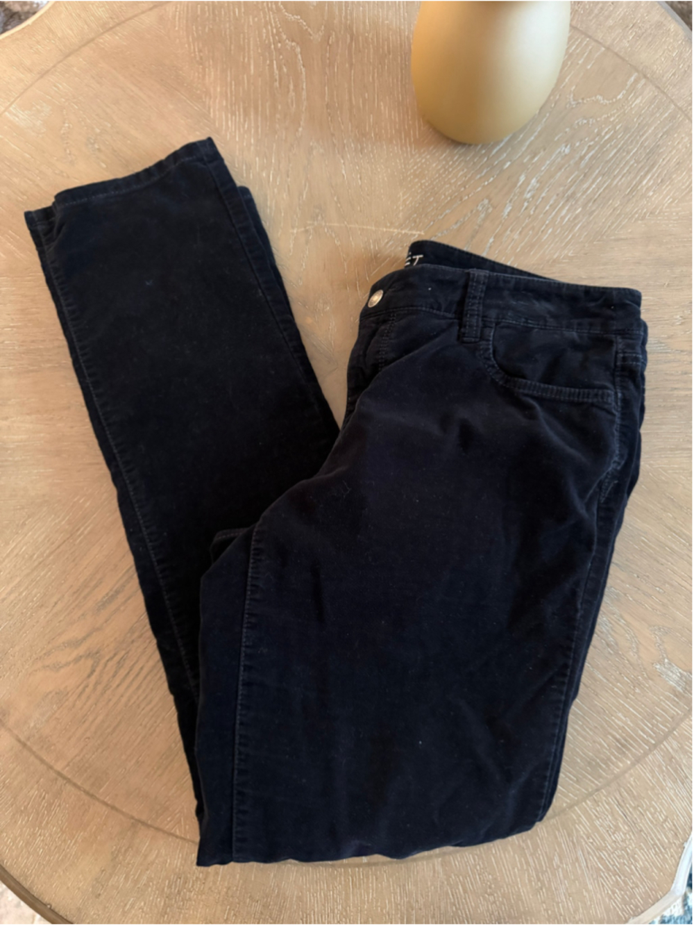 Ann Taylor LOFT Black Straight Leg Pants Size 8